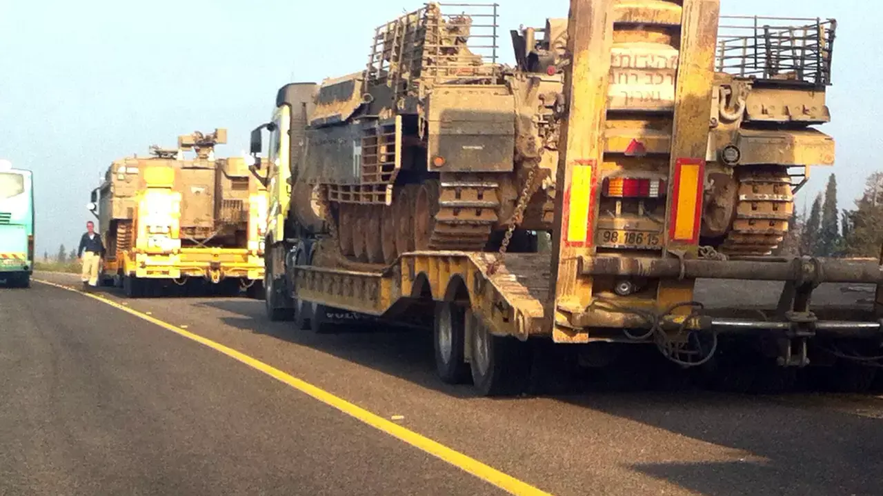 שיירות של צה"ל בצפון הארץ , ינואר 2015 שיירות של צה"ל בצפון הארץ , ינואר 2015
