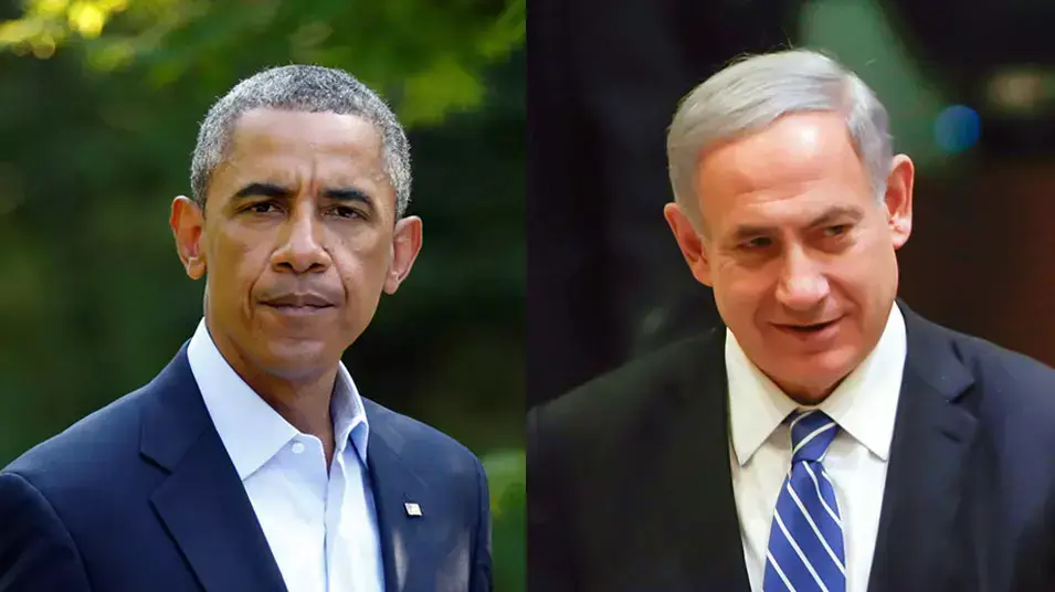 ברק אובמה  ובנימין נתניהו