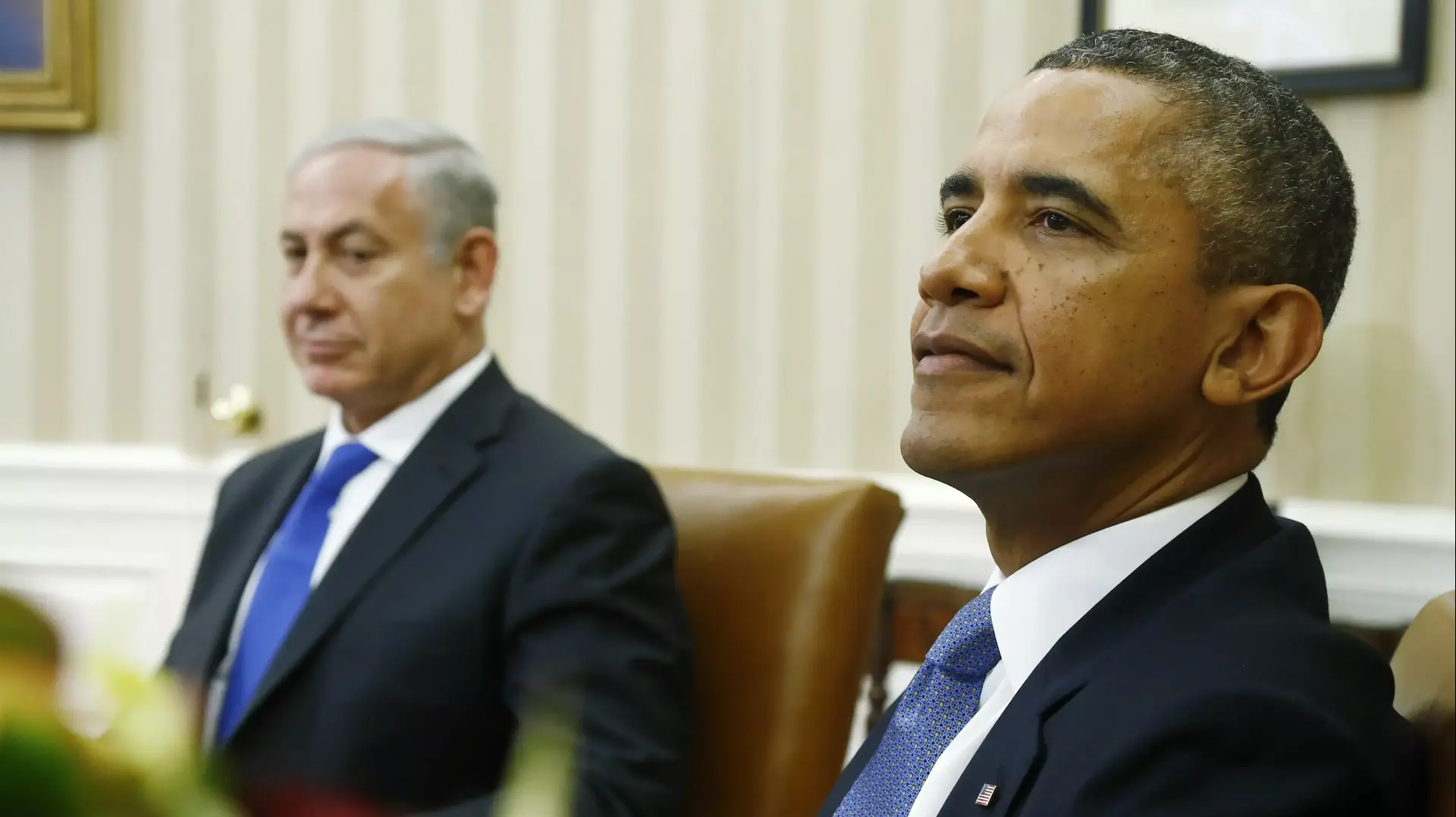 ברק אובמה  ובנימין נתניהו