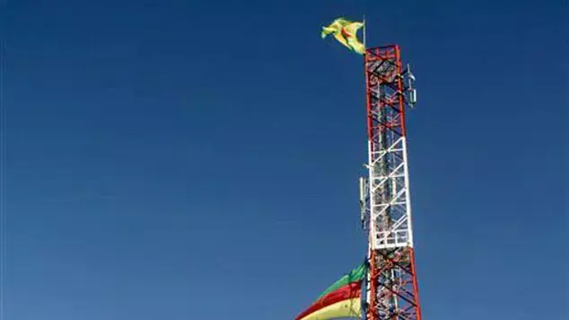 דגל כורדי בכובאני