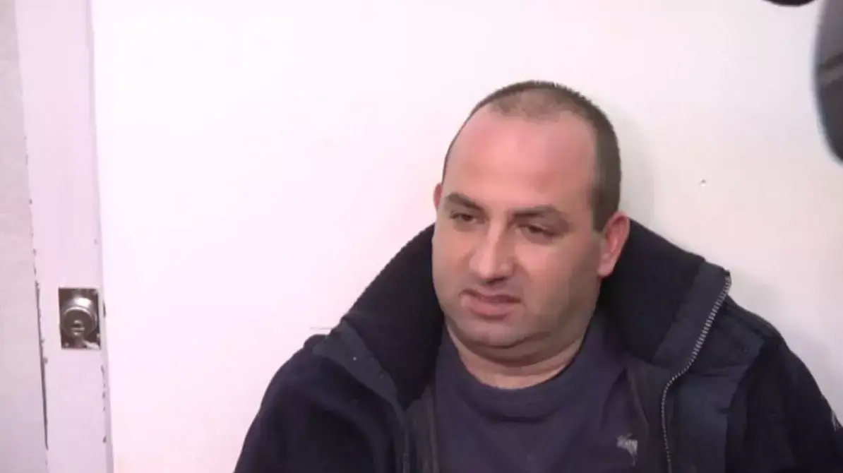 רונן משה בהארכת מעצר בבית משפט השלום בראשון לציון, ינואר 2015