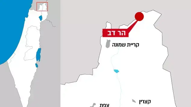 מפה הר דוב מפה הר דוב