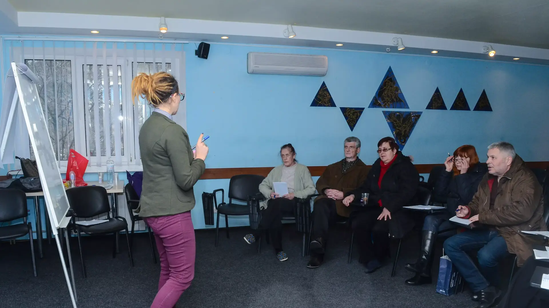 ביקור במחנה פליטים של הסוכנות היהודית במזרח אוקראינה, ינואר 2015 ביקור במחנה פליטים של הסוכנות היהודית במזרח אוקראינה, ינואר 2015