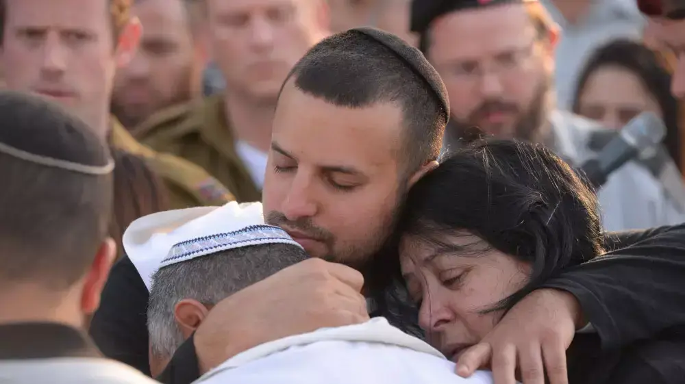 הלוויתו של דור ניני, ההרוג בתקרית בגבול הצפון. 28.1.15