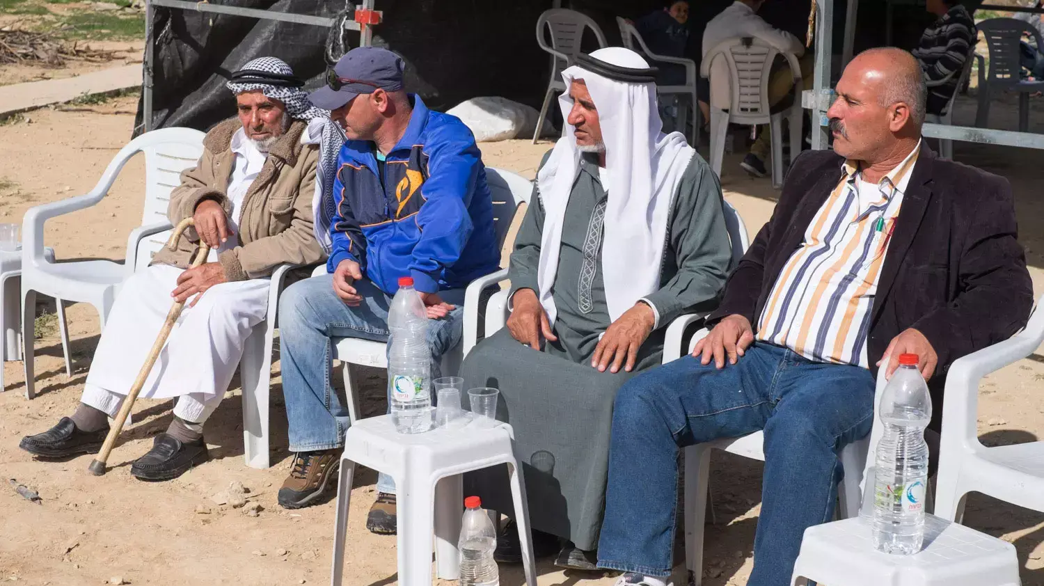 הכפר חורה ביום אחרי התאונה הקטלנית שגבתה את חייהן של 8 נשים מהכפר, ינואר 2015 הכפר חורה ביום אחרי התאונה הקטלנית שגבתה את חייהן של 8 נשים מהכפר, ינואר 2015