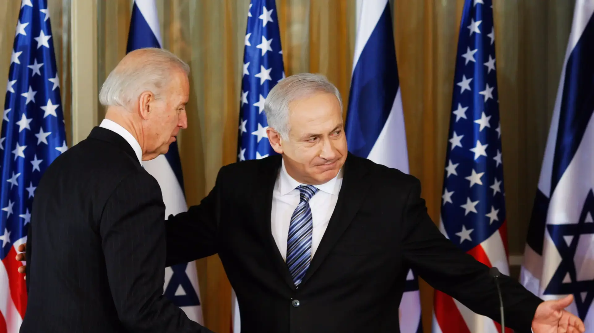 ג'ו ביידן בנימין נתניהו ג'ו ביידן בנימין נתניהו