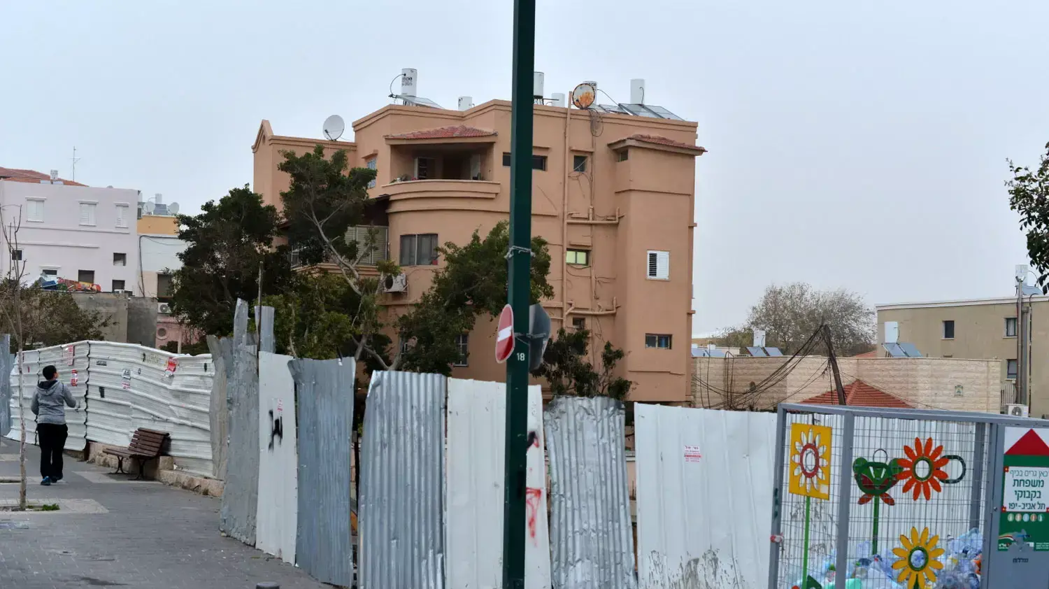 השטח שבגללו סחט ראש ארגון הפשע זיאד חמד את חברת עמידר, יפו