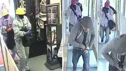שוד של כנופיית הפנתרים הוורודים בשוויץ