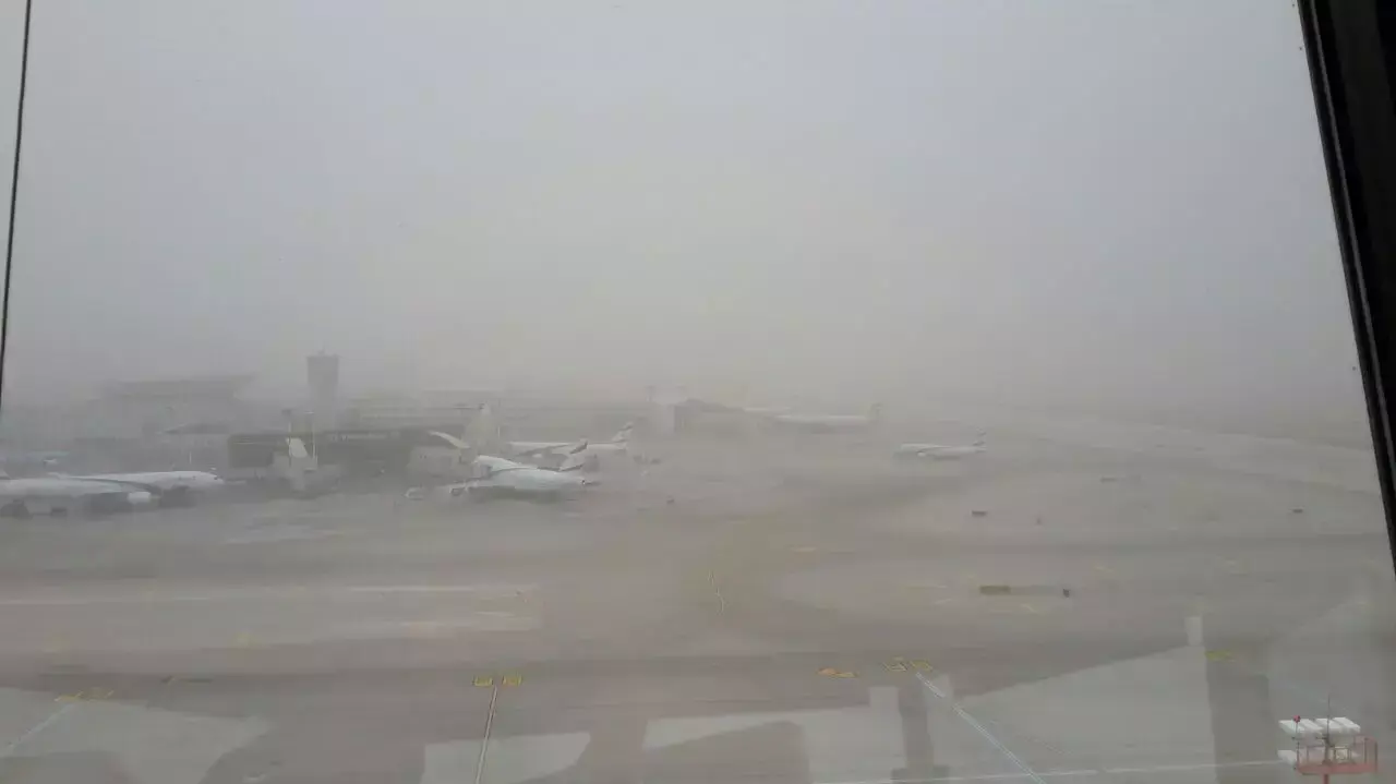 מגבלות ראות בשדה התעופה באילת פברואר 2015 מגבלות ראות בשדה התעופה באילת פברואר 2015