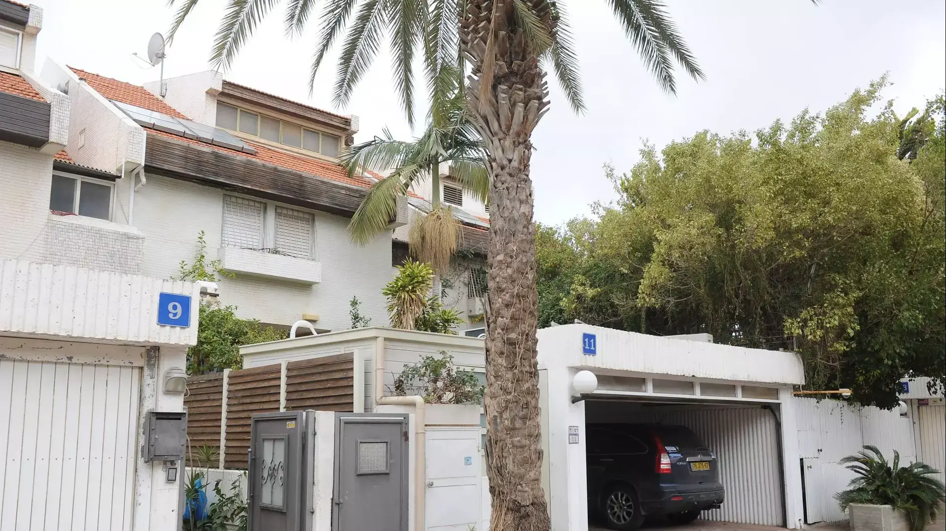 ביתו של יאיר לפיד ברמת אביב, פברואר 2015 ביתו של יאיר לפיד ברמת אביב, פברואר 2015