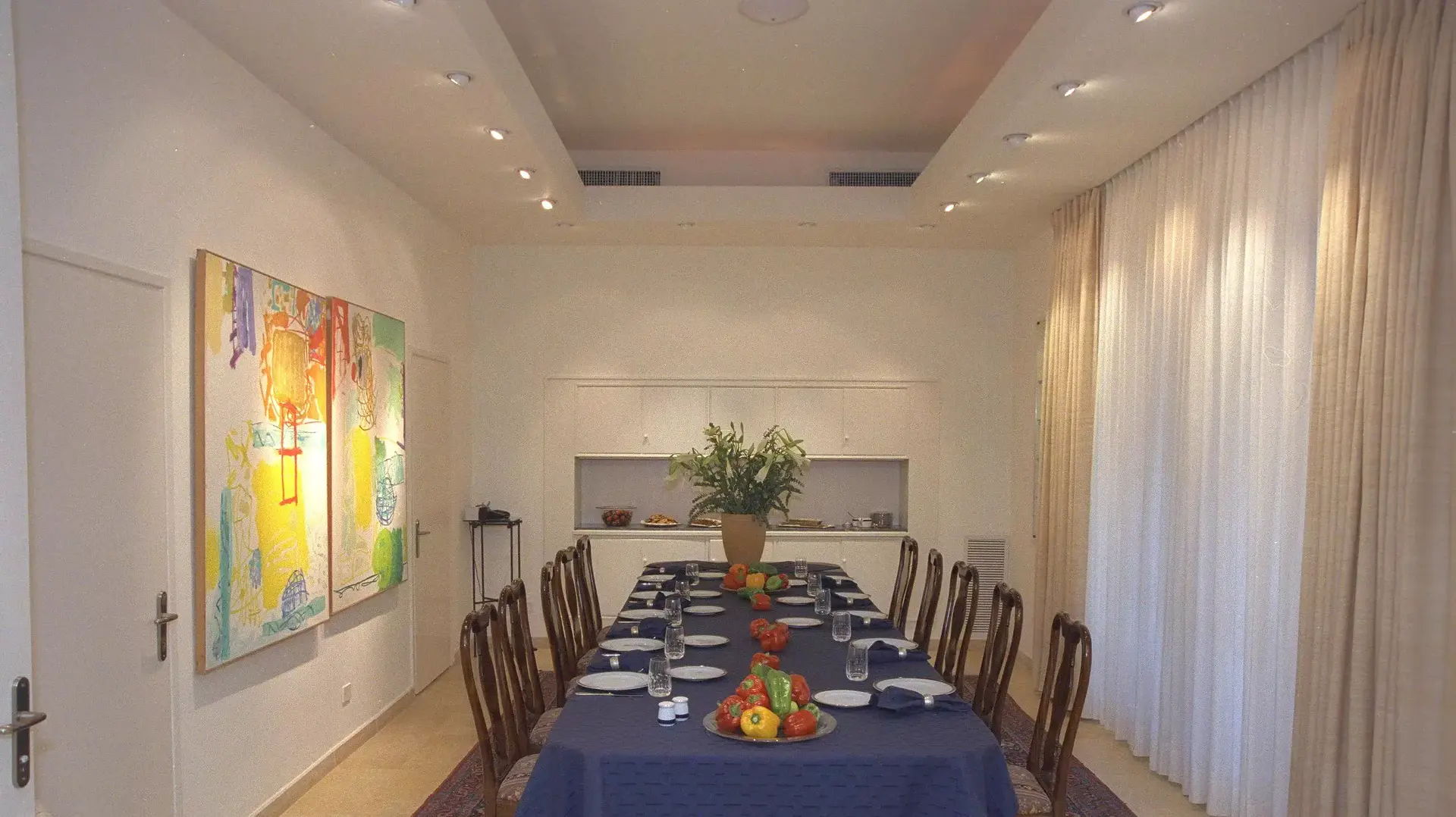 בית ראש הממשלה בירושלים בתקופת כהונתו של נתניהו 1999 בית ראש הממשלה בירושלים בתקופת כהונתו של נתניהו 1999
