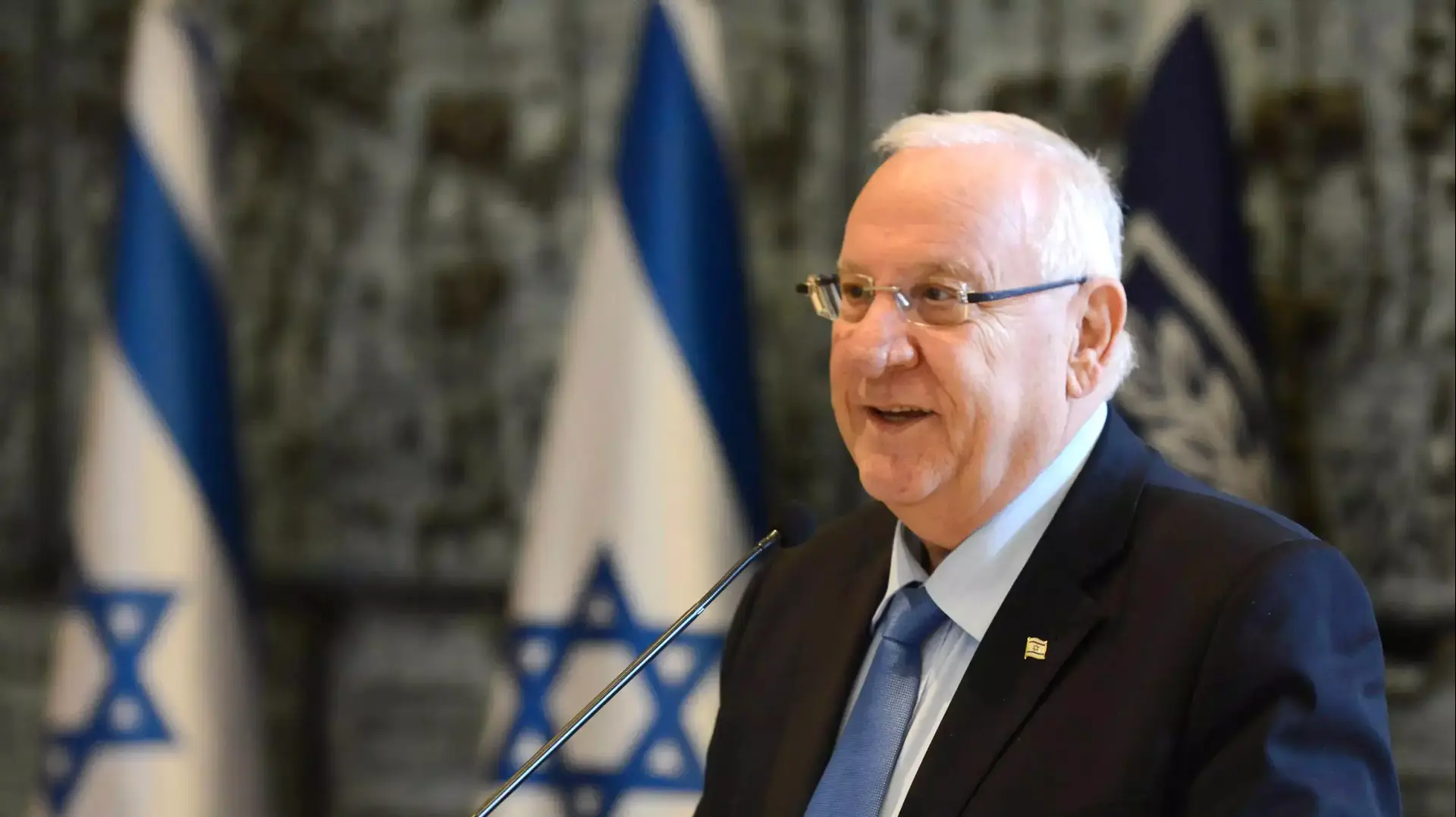 נשיא המדינה ארח היום במשכנו את וועידת הנשיאים של כלל הארגונים היהודיים בארצות הברית בראשות רוברט שוגרמן. פברואר 2015