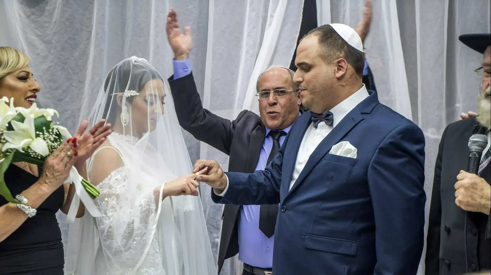 חתונתו של דניאל פחימה, שנפצע בפיגוע בבורגס חתונתו של דניאל פחימה, שנפצע בפיגוע בבורגס
