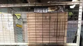 תא מעצר בבסיס המשטרה הצבאית דן שנשרף על ידי חייל צה"ל שנעצר תא מעצר בבסיס המשטרה הצבאית דן שנשרף על ידי חייל צה"ל שנעצר