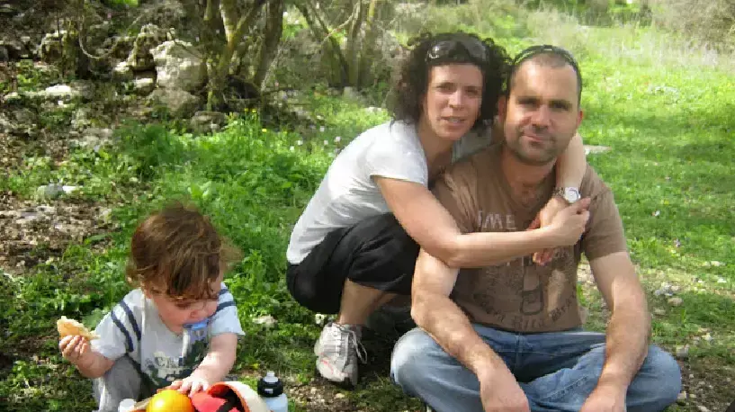 מיכל קסטן קידר ובעלה דולב קידר