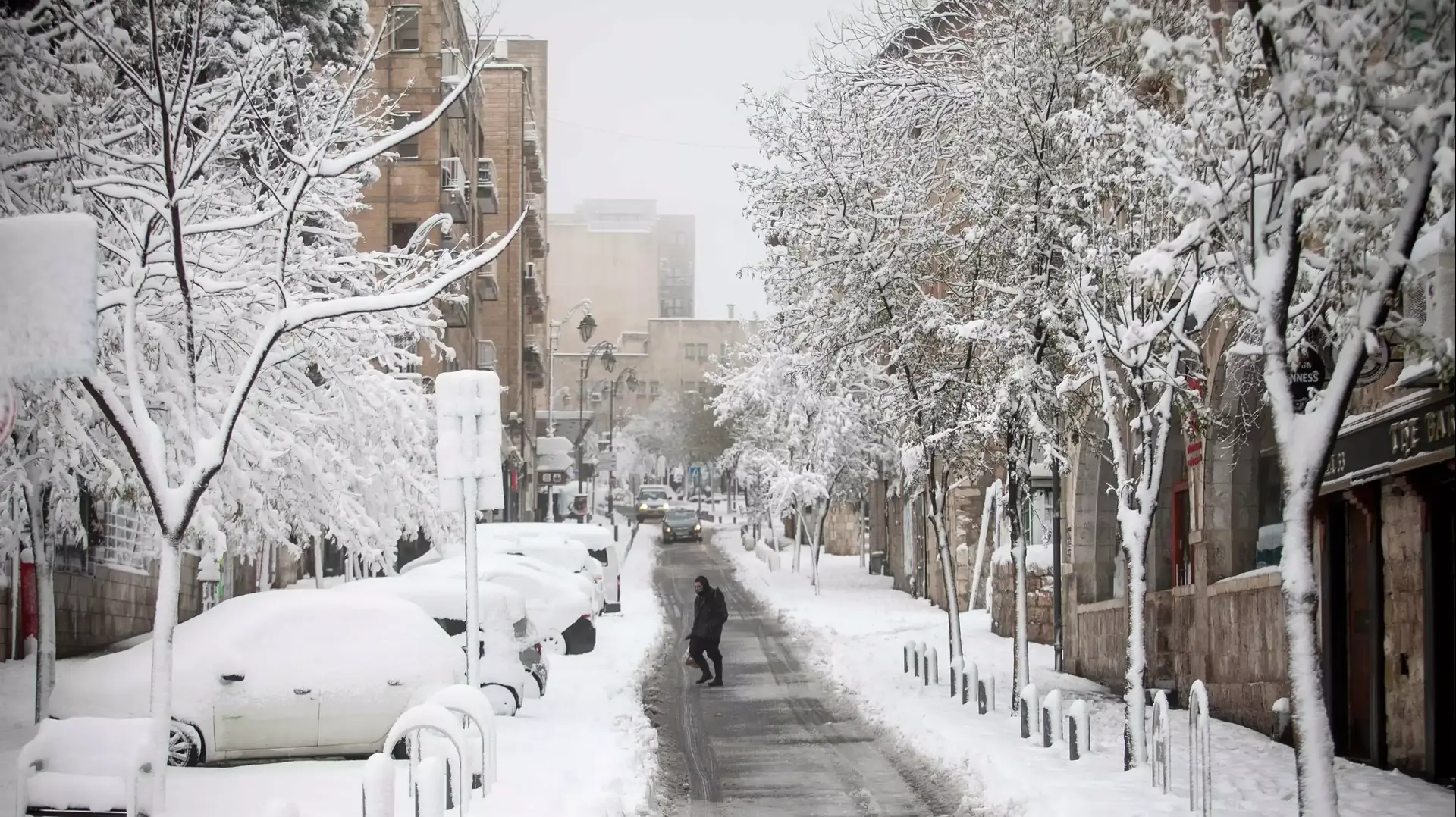 שלג בירושלים, פברואר 2015 שלג בירושלים, פברואר 2015