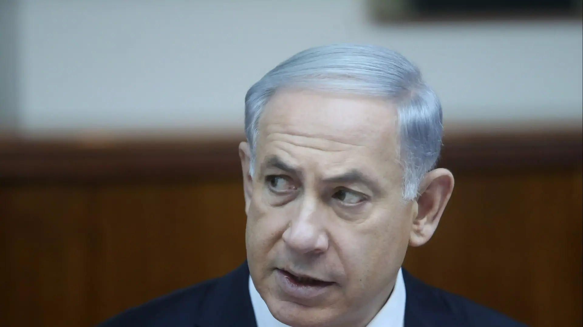 ראש הממשלה נתניהו בישיבת ממשלה, פברואר 2015 ראש הממשלה נתניהו בישיבת ממשלה, פברואר 2015