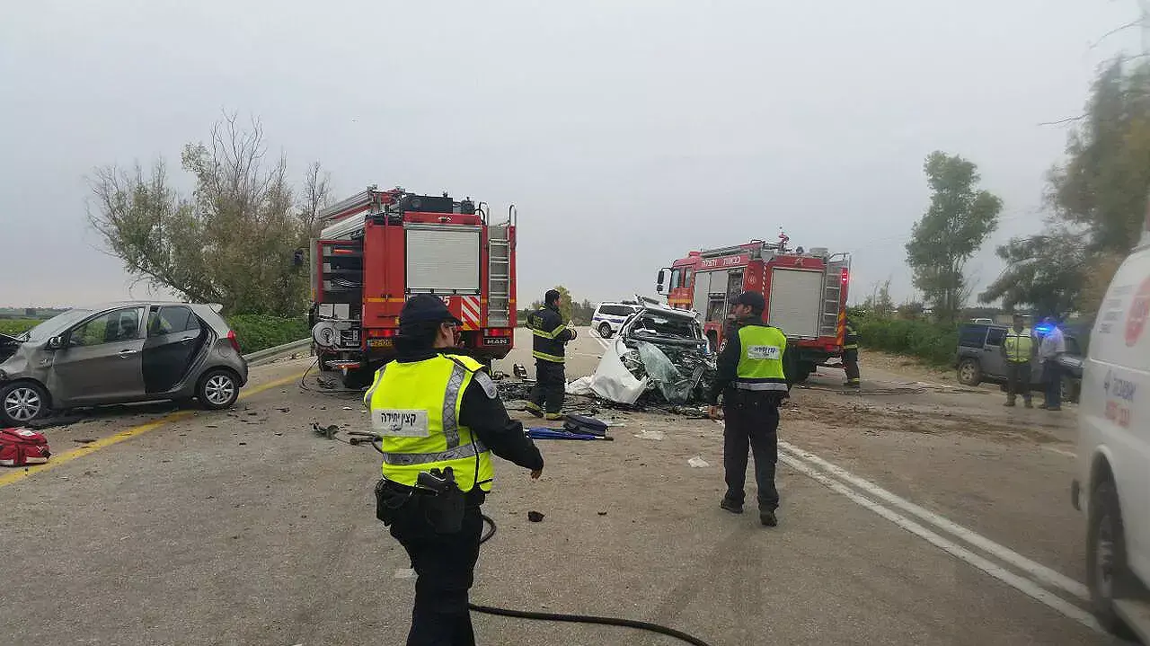 תאונת דרכים קטלנית סמוך לצומת סעד, פברואר 2015 תאונת דרכים קטלנית סמוך לצומת סעד, פברואר 2015