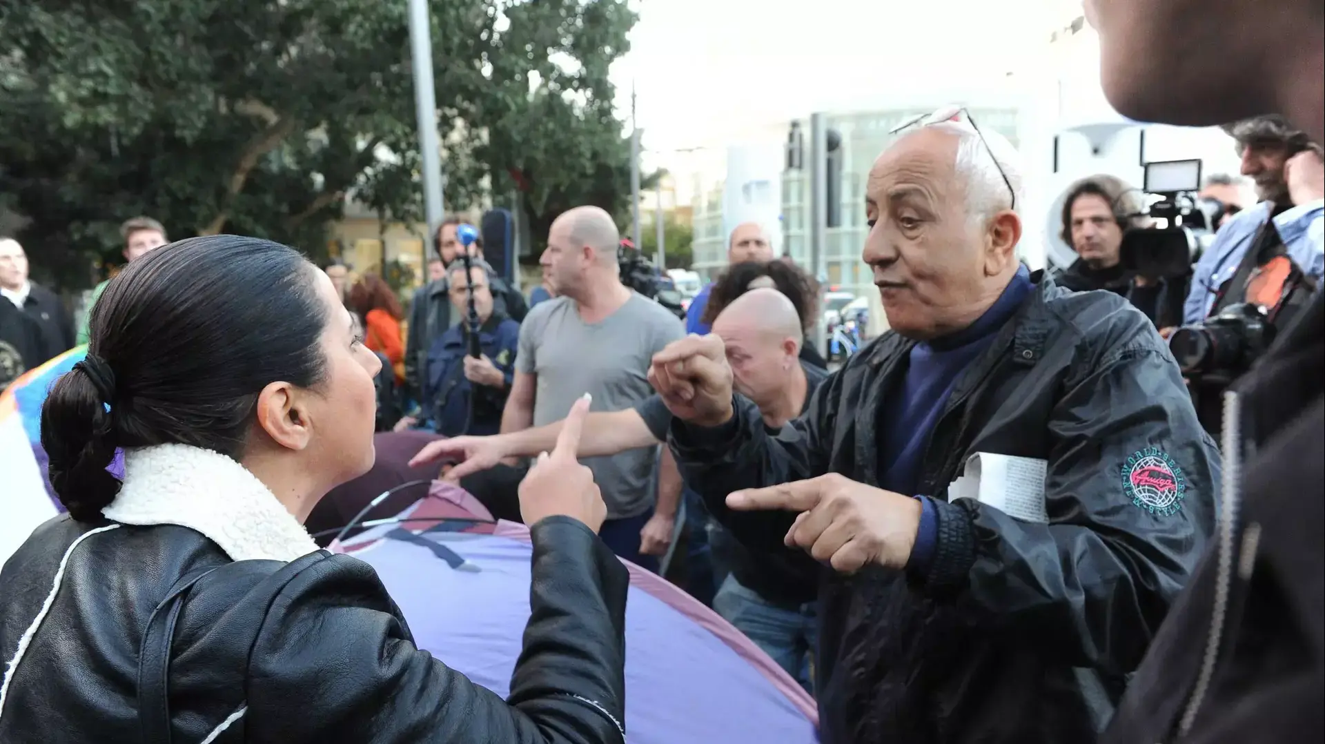 אוהלים בשדרות רוטשילד, מרץ 2015