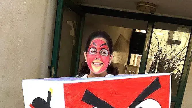תחפושות בחג הפורים. מרץ 2015