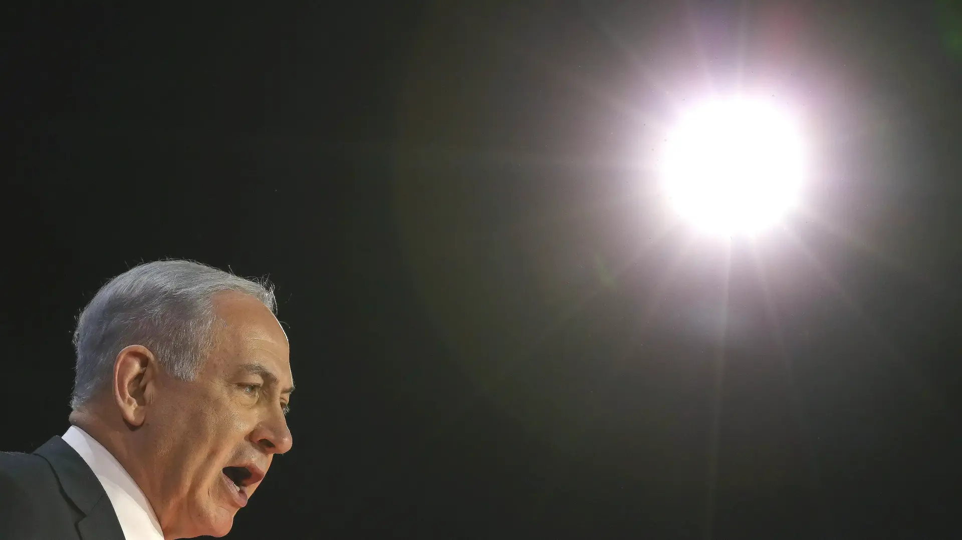בנימין נתניהו נואם בוועידת איפא"ק  וושינגטון, 2 במרץ 2015