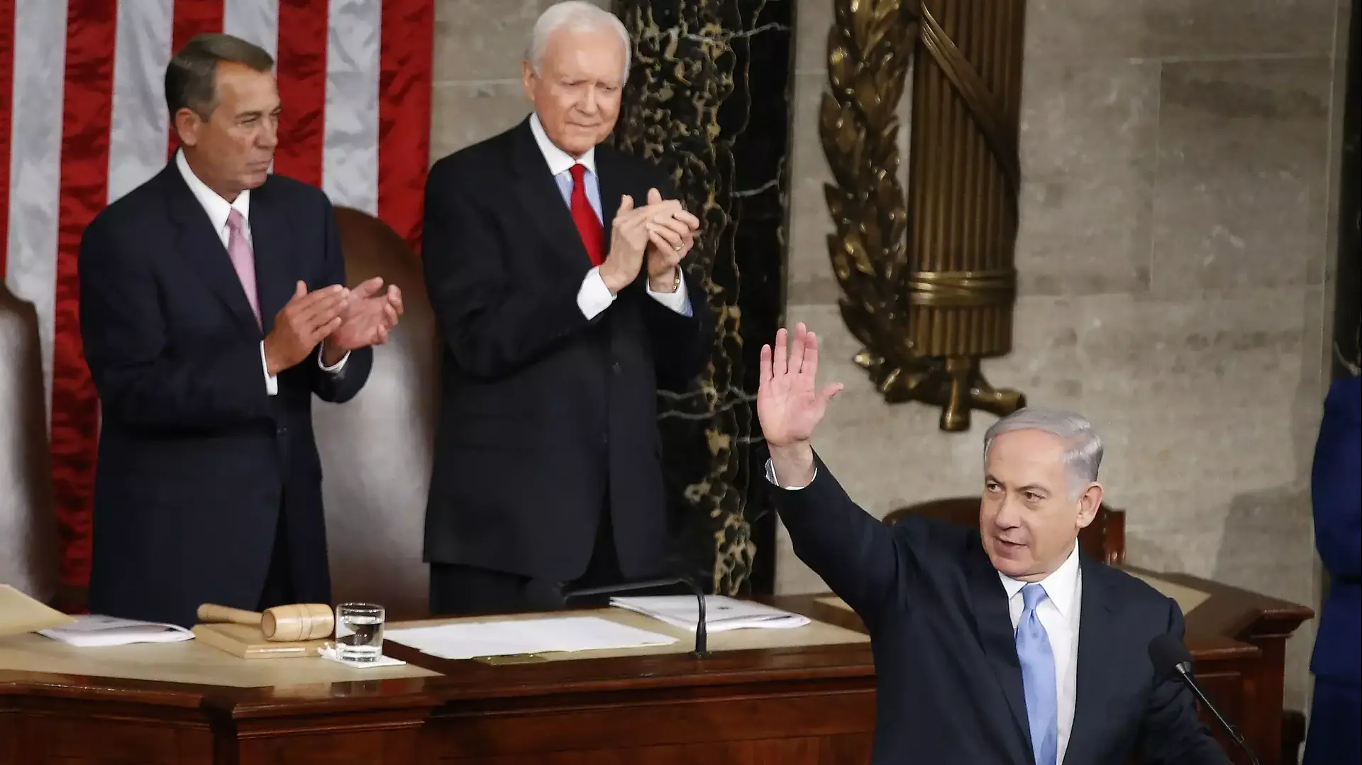 ראש הממשלה, בנימין נתניהו, נואם בקונגרס. 3.3.2015