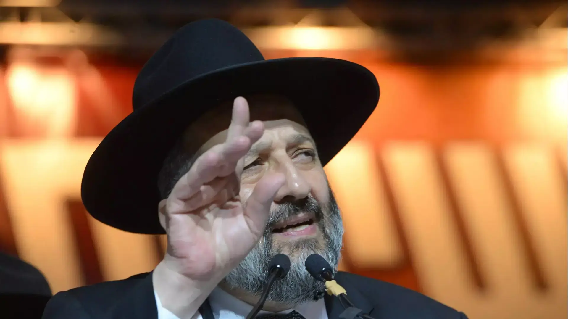 כנס בחירות של ש"ס בהיכל יד אליהו בתל אביב  ה-3 במרץ 2015