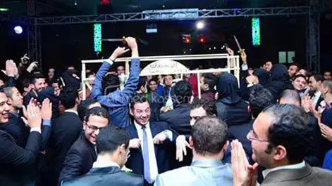 חתונה בנושא דאעש, מצרים, מרץ 2015 חתונה בנושא דאעש, מצרים, מרץ 2015