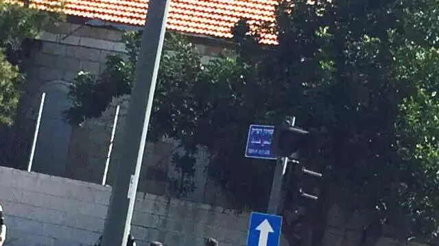 חשד לפיגוע דריסה בגבעת התחמושת בירושלים 6.3.2015