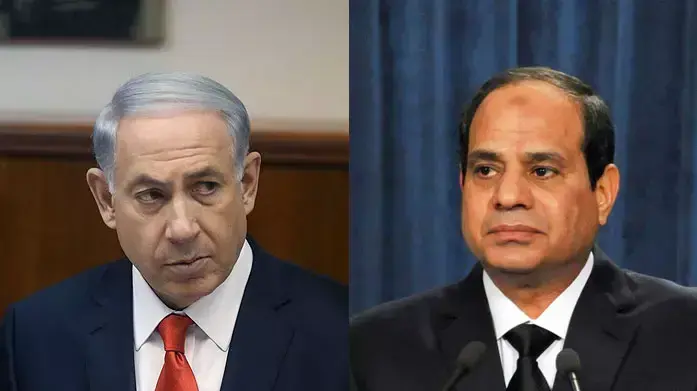 ראש הממשלה בנימין נתניהו ונשיא מצרים עבד אל-פתח א-סיסי