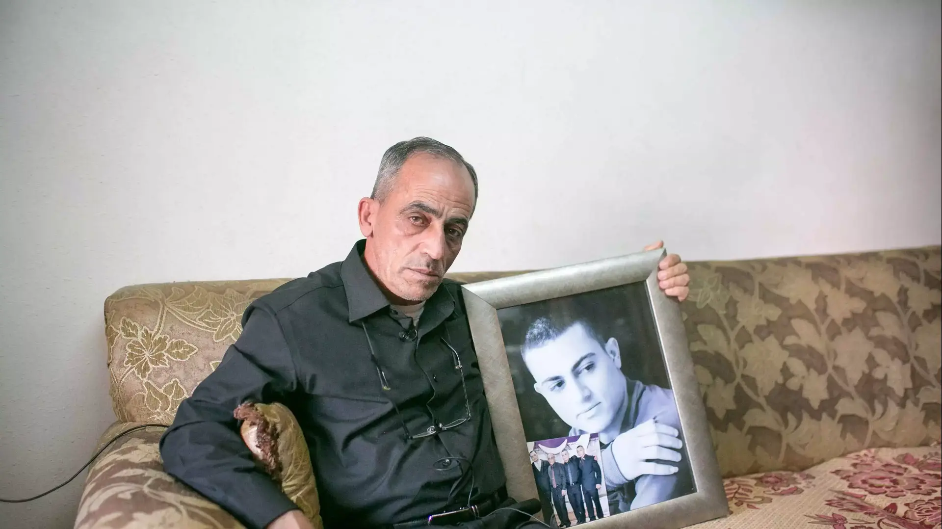 משפחתו של מוחמד סעיד איסמעיל מוסלם מירושלים שהוצא להורג על ידי דאעש משפחתו של מוחמד סעיד איסמעיל מוסלם מירושלים שהוצא להורג על ידי דאעש