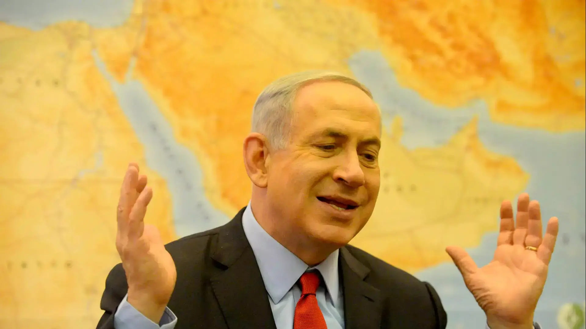 ראש הממשלה בנימין נתניהו בראיון לוואלה חדשות בבית ראש הממשלה בירושלים, מרץ 2015