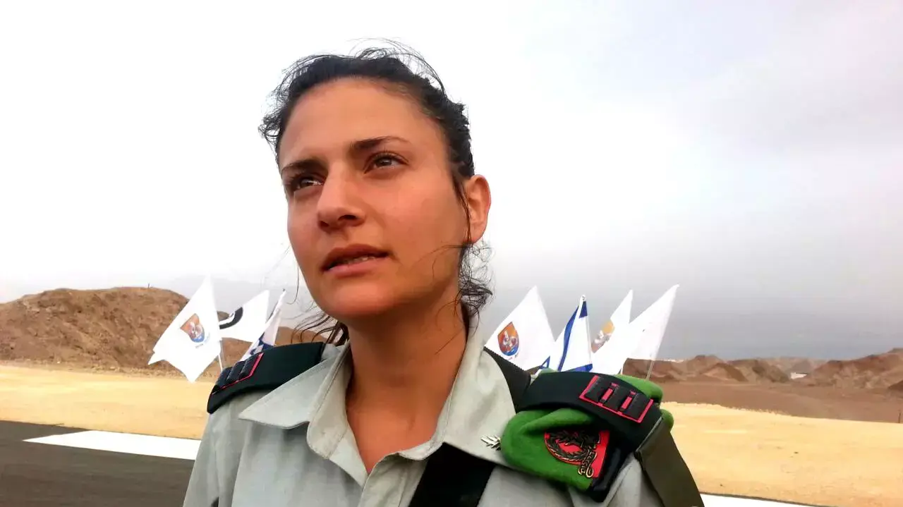 סרן אור בן יהודה. מרץ 2015