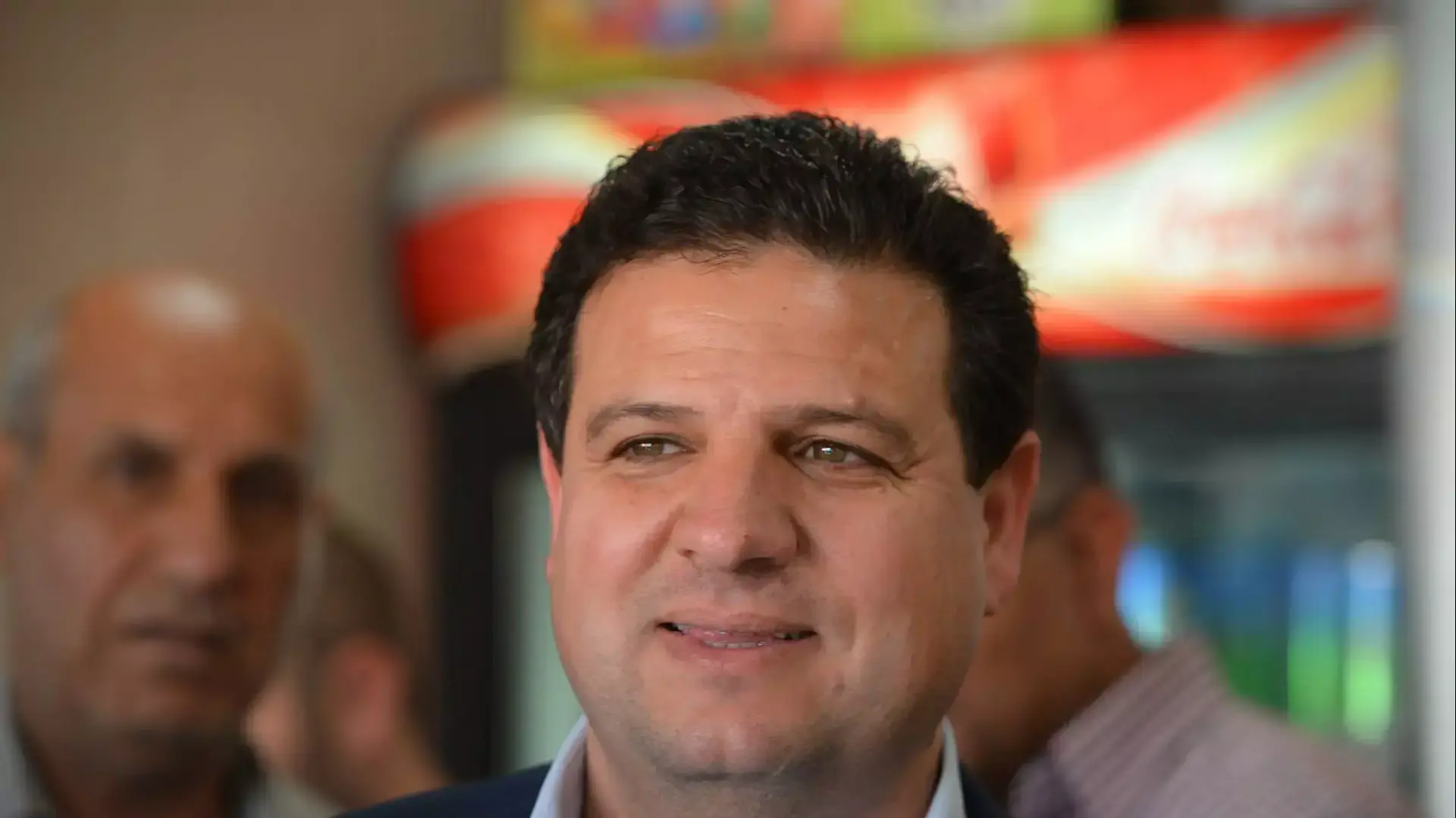 איימן עודה, יו"ר הרשימה המשותפת, בביכור בעכו, מרץ 2015 איימן עודה, יו"ר הרשימה המשותפת, בביכור בעכו, מרץ 2015