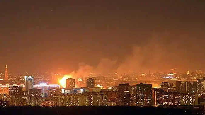 שריפה במנזר נובודוויצ'י, מוסקבה, 15 במרץ 2015 שריפה במנזר נובודוויצ'י, מוסקבה, 15 במרץ 2015