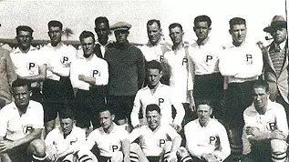נבחרת ישראל בכדורגל בביקור בקהיר בשנת 1934