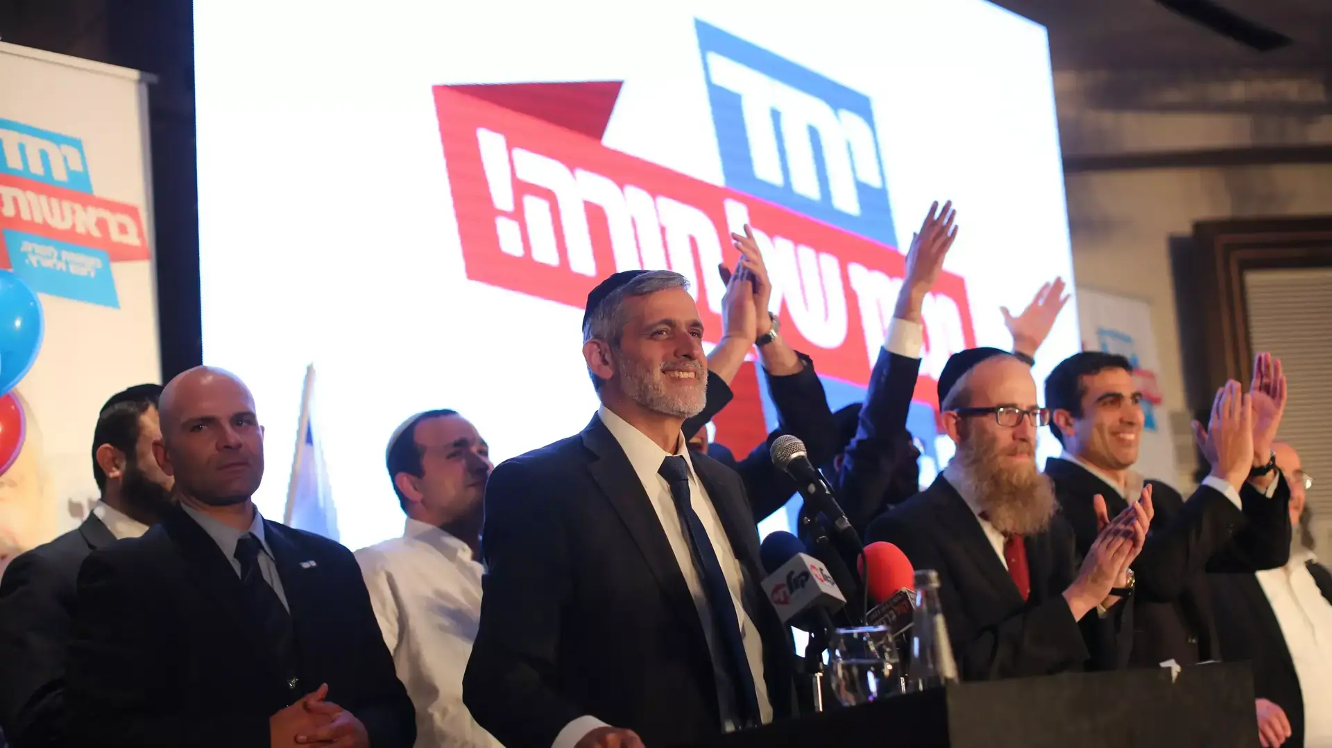 אלי ישי במטה מפלגת יחד, מרץ 2015 אלי ישי במטה מפלגת יחד, מרץ 2015