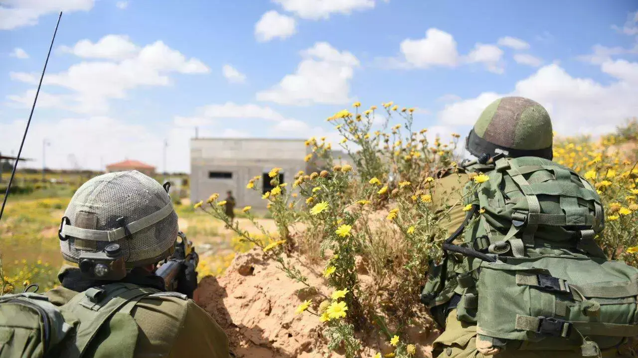 תרגיל פתע באוגדת עזה. מרץ 2015