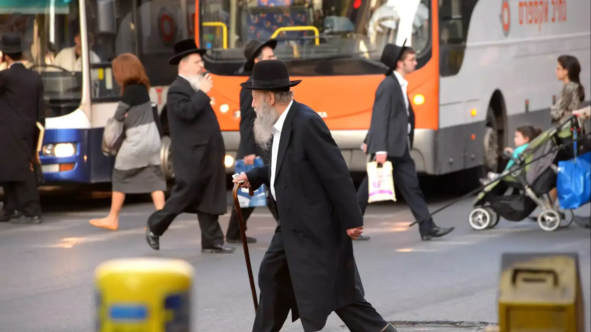 חרדים בבני ברק. מרץ 2015 חרדים בבני ברק. מרץ 2015