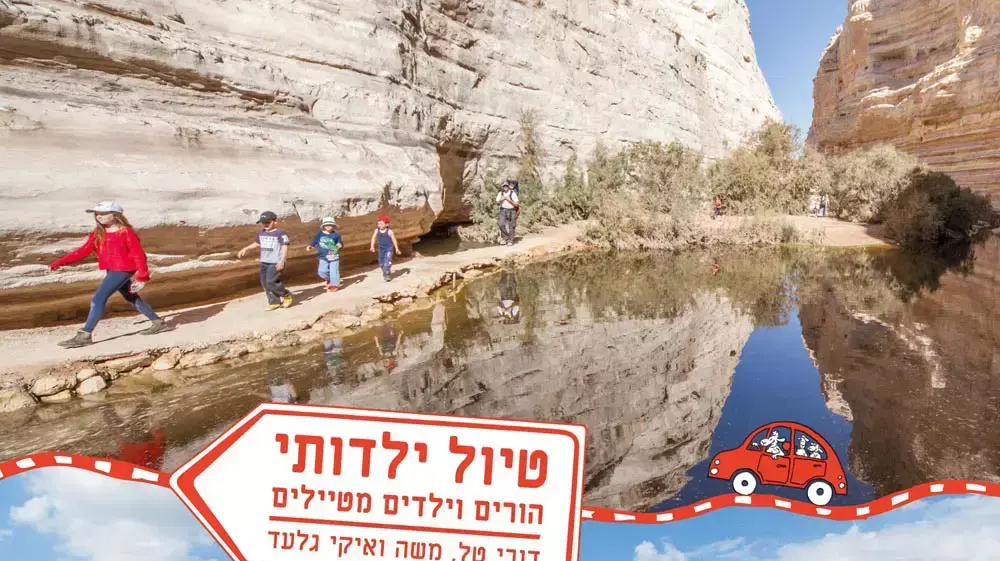 כריכת הספר טיול ילדותי מאת משה ואיקי גלעד ודובי טל