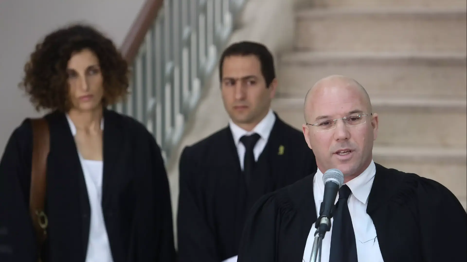 עוד" אורי קורב, התובע במשפטו של אהוד אולמרו, מרץ 2015 עוד" אורי קורב, התובע במשפטו של אהוד אולמרו, מרץ 2015