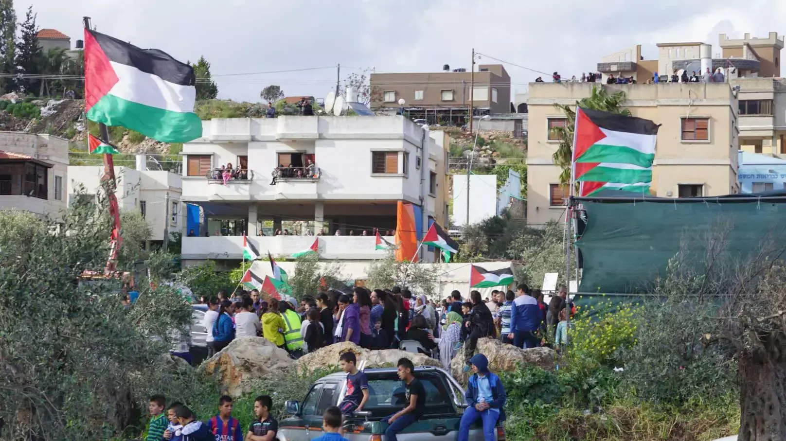 עצרת יום האדמה בדיר חנא. מרץ 2015 עצרת יום האדמה בדיר חנא. מרץ 2015