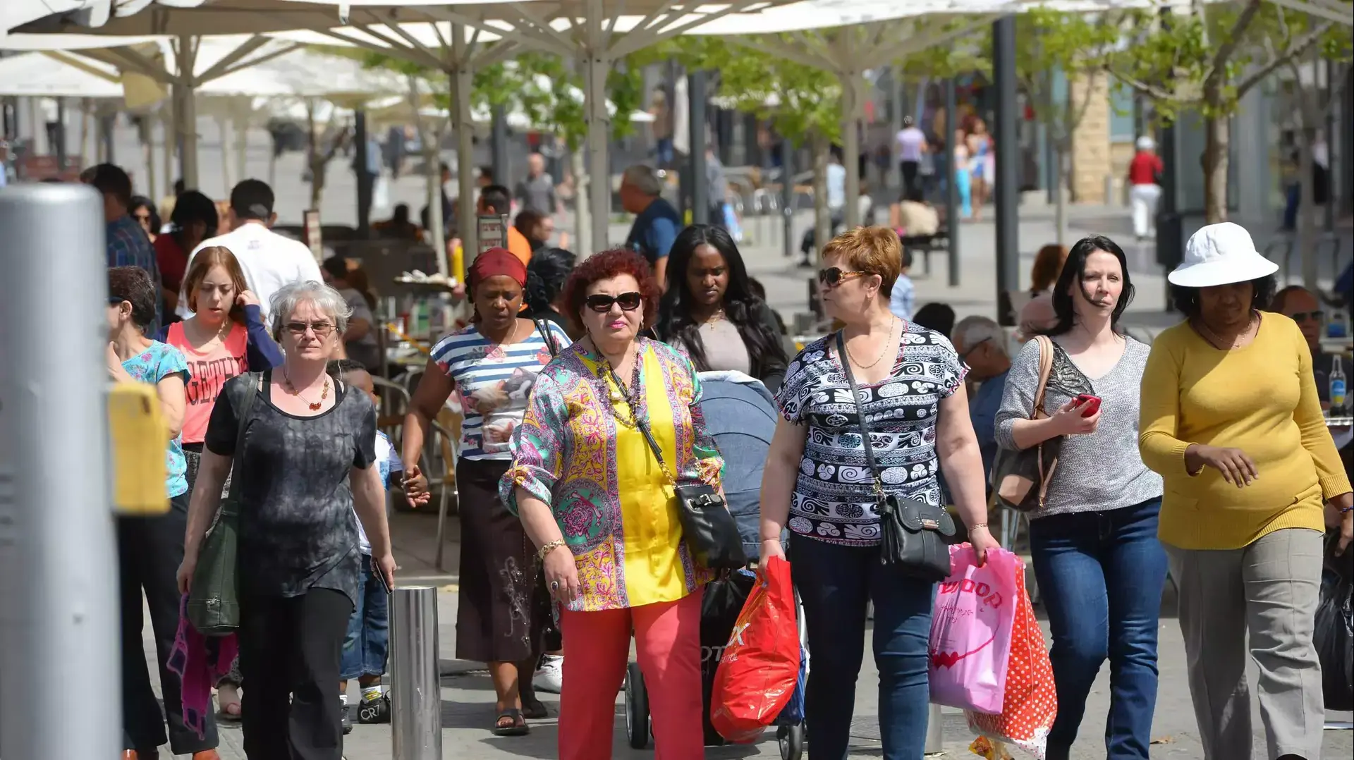 מדרחוב ראשון לציון, מרץ 2015 מדרחוב ראשון לציון, מרץ 2015