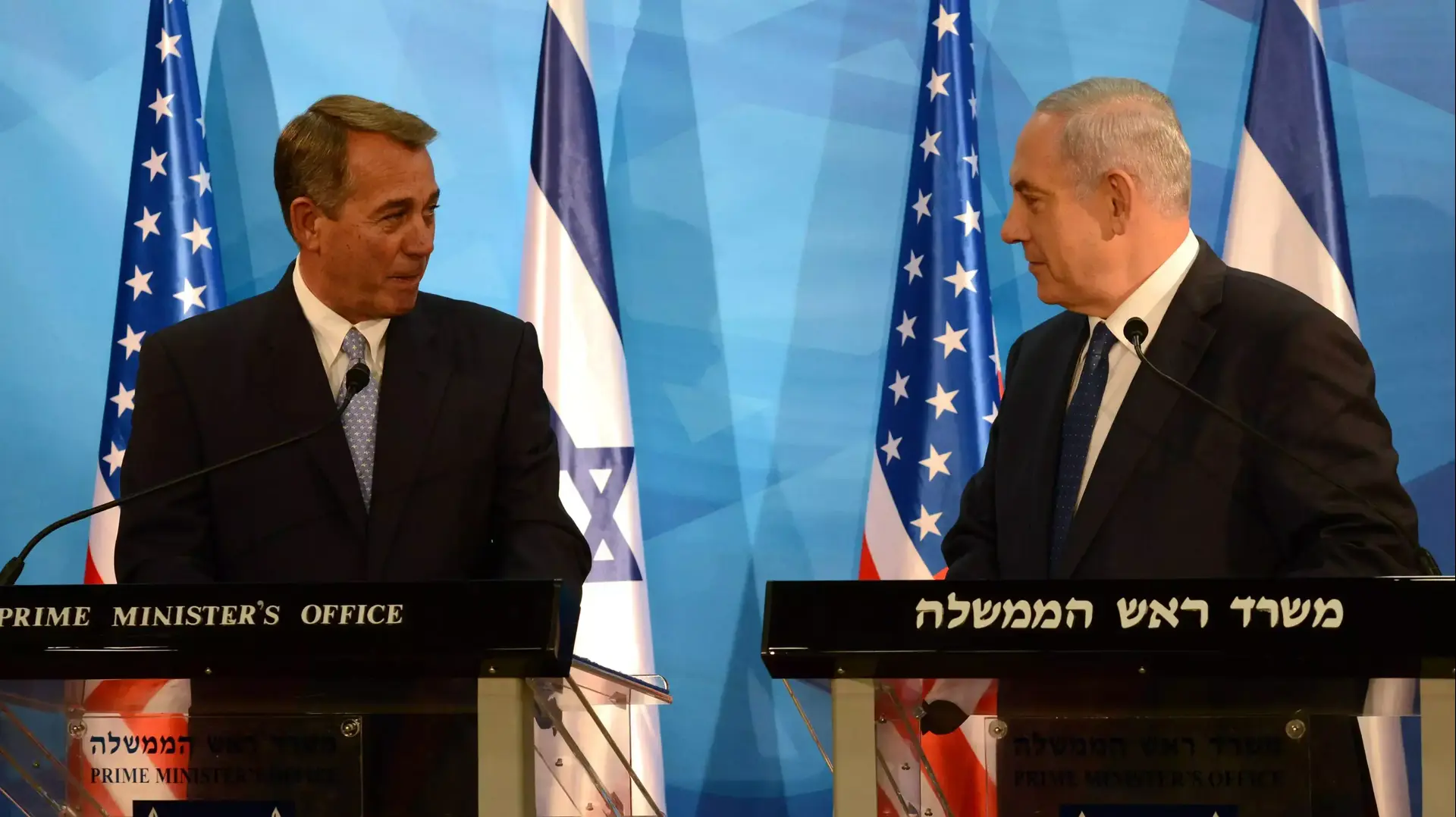 ראש הממשלה בנימין נתניהו נפגש עם יו"ר בית הנבחרים גו'ן ביינר, מרץ 2015 ראש הממשלה בנימין נתניהו נפגש עם יו"ר בית הנבחרים גו'ן ביינר, מרץ 2015