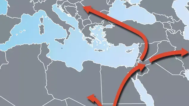 תנועות הגירה גדולות של האנושות ברחבי בעולם תנועות הגירה גדולות של האנושות ברחבי בעולם