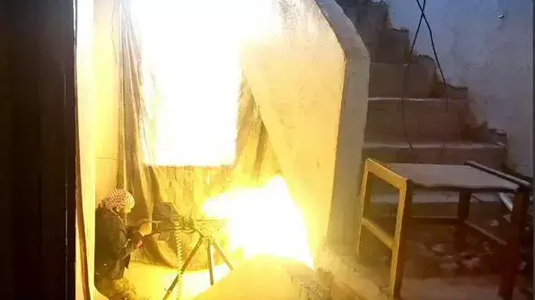 לוחמי דאעש במחנה הפליטים ירמוכ, אפריל 2015 לוחמי דאעש במחנה הפליטים ירמוכ, אפריל 2015