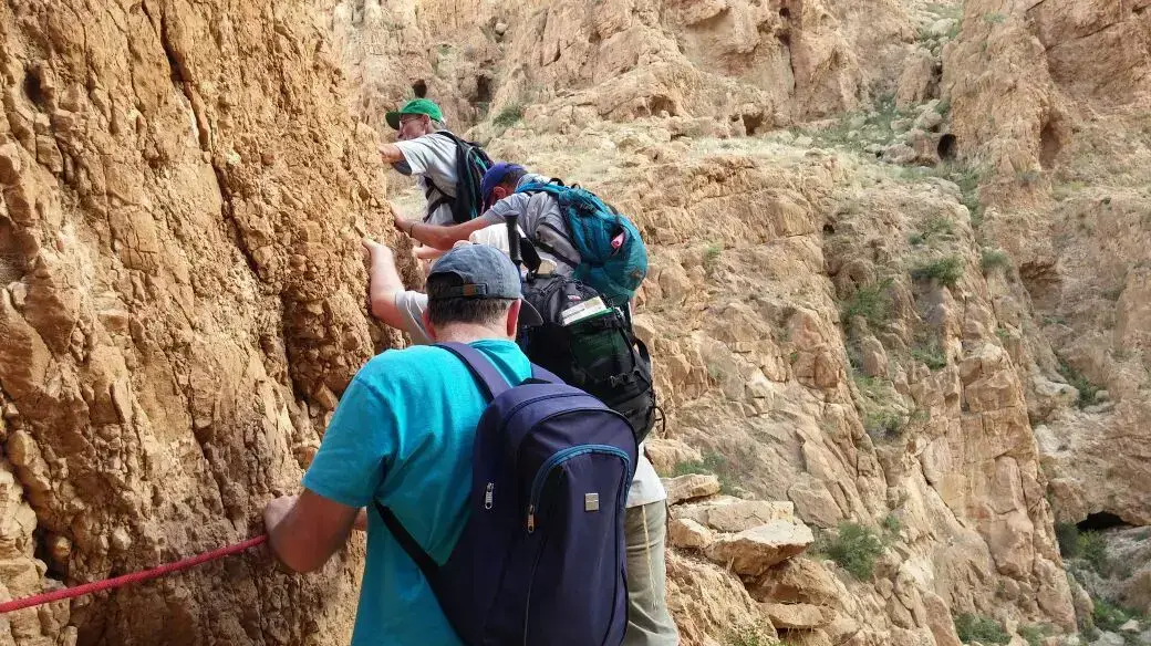 חילוץ בנחל אוג, מדבר יהודה, אפריל 2015 חילוץ בנחל אוג, מדבר יהודה, אפריל 2015