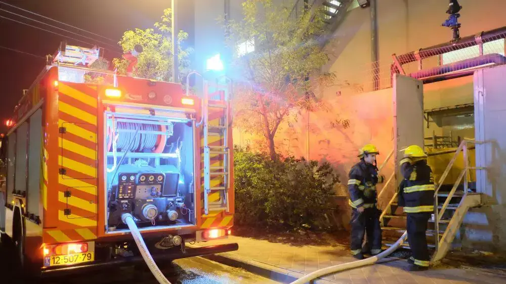 דליפת אמוניה ב"הוד חפר" 8 אפריל 2015 דליפת אמוניה ב"הוד חפר" 8 אפריל 2015