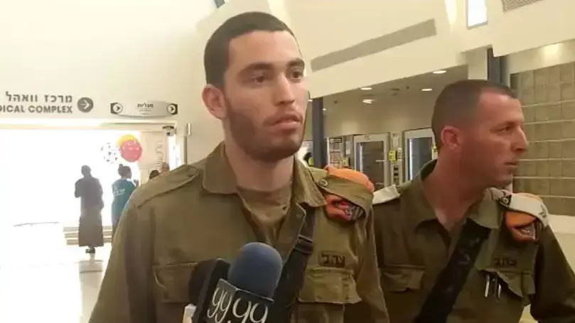 סמל ראשון תומר לן, שנפצע בפיגוע הדקירה בשומרון והרג את המחבל סמל ראשון תומר לן, שנפצע בפיגוע הדקירה בשומרון והרג את המחבל