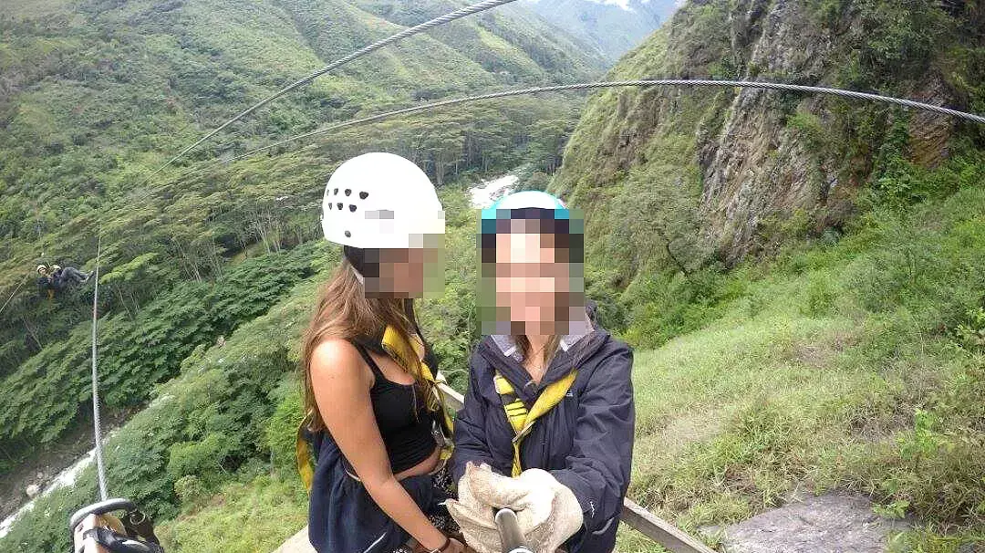 הרמפה במאצ'ו פיצ'ו ממנו נפל מקס סלע אל מותו